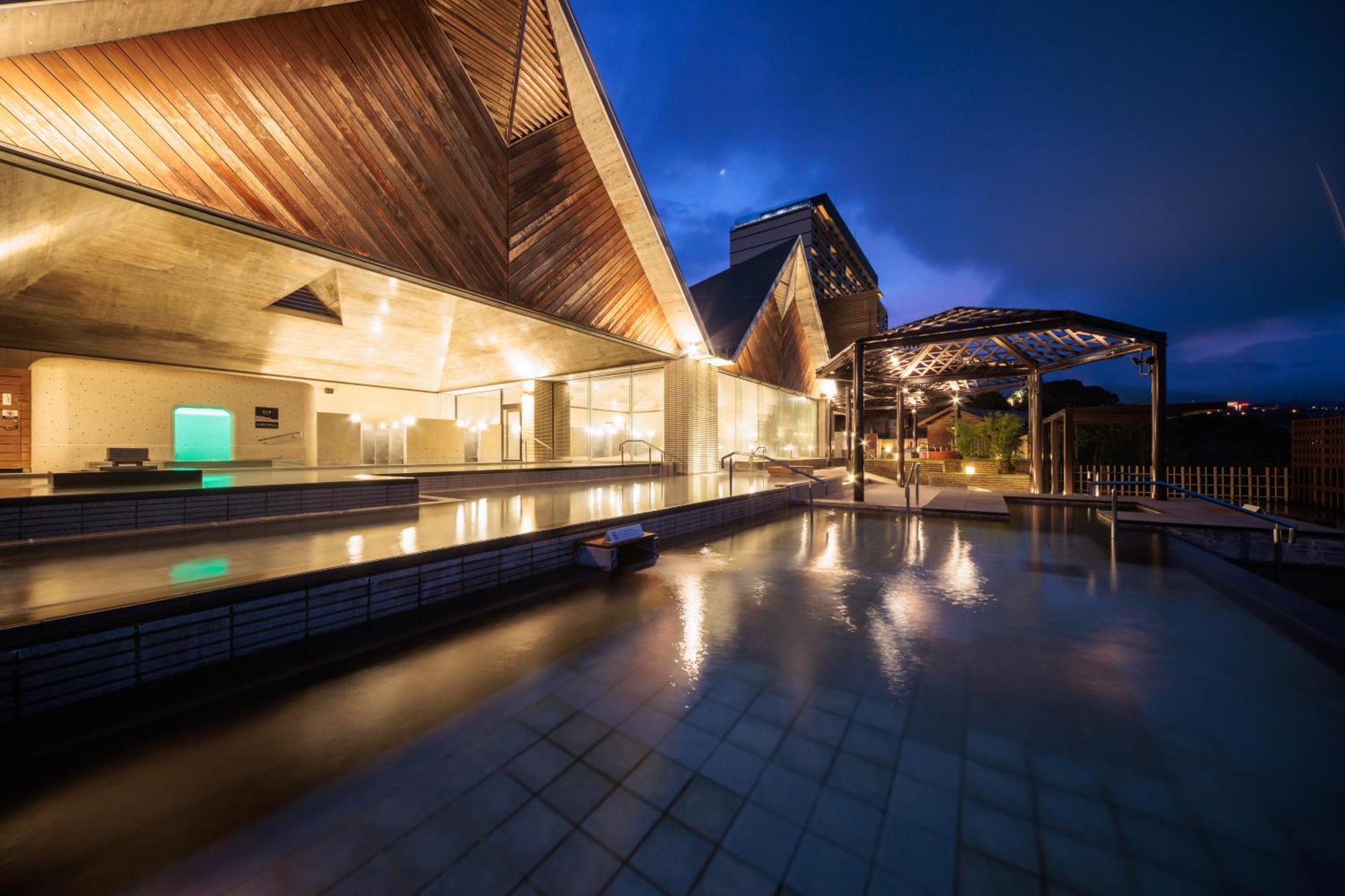 Beppu Suginoi Hotel Exteriör bild