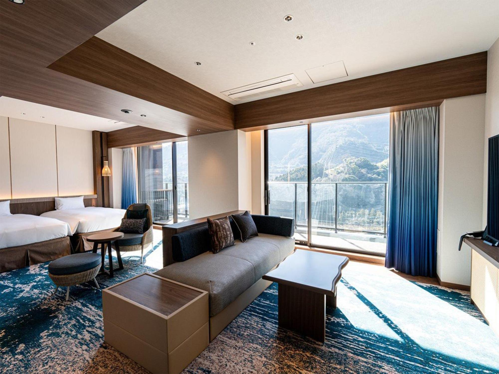 Beppu Suginoi Hotel Exteriör bild